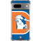 NFL Denver Broncos Retro Logo Google Pixel 7a Clear Case